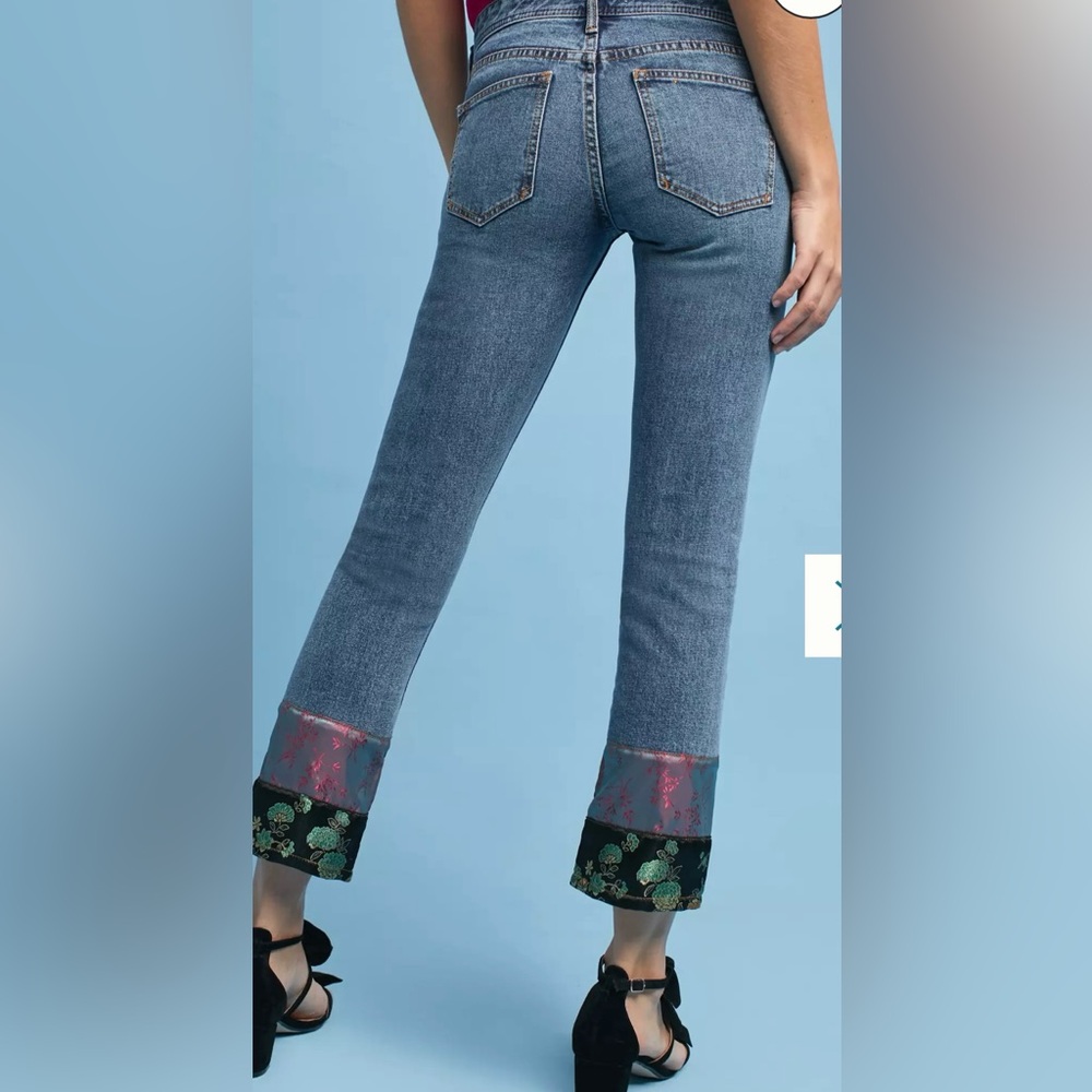 Anthropologie Pilcro Slim Boyfriend Jeans, Sz 26 - Picture 3 of 15